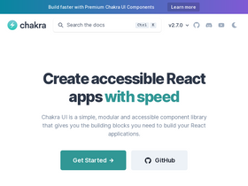 'chakra-ui.com' screenshot