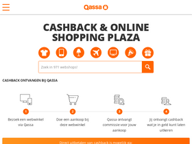 'qassa-nl.be' screenshot