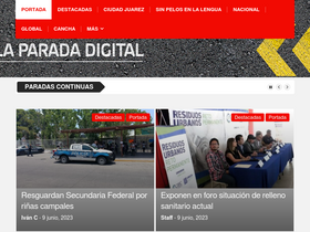 'laparadadigital.com' screenshot