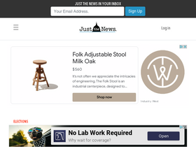 'justthenews.com' screenshot