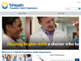 'trihealthpho.com' screenshot