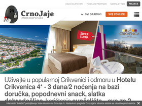 'crnojaje.hr' screenshot