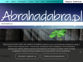 'abrahadabra.pl' screenshot