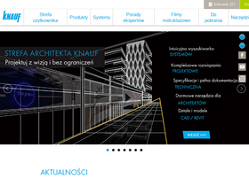 'knauf.pl' screenshot