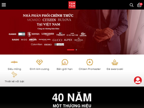 'donghotantan.vn' screenshot