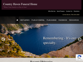 'country-haven.ca' screenshot