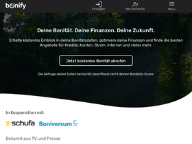 'bonify.de' screenshot
