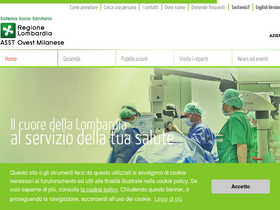 'asst-ovestmi.it' screenshot