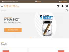 'zigarrenversand.ch' screenshot