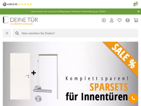 'deinetuer.de' screenshot