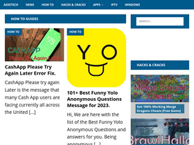 'axeetech.com' screenshot