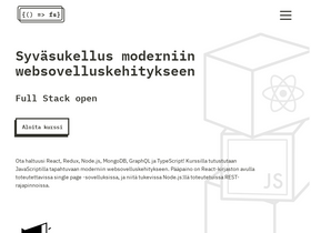 'fullstackopen.com' screenshot