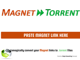 'magnet2torrent.com' screenshot