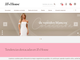'jjshouse.es' screenshot