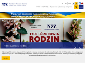 'nfz-krakow.pl' screenshot