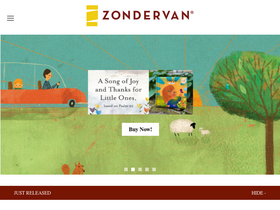 'zondervan.com' screenshot