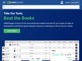 'oddsshopper.com' screenshot
