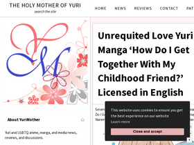 'yurimother.com' screenshot