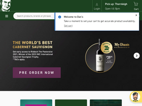 'danmurphys.com.au' screenshot