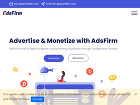 'adsfirm.com' screenshot