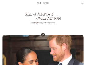 'archewell.com' screenshot