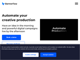 'bannerflow.com' screenshot