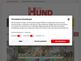 'derhund.de' screenshot