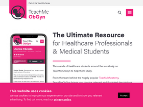 'teachmeobgyn.com' screenshot