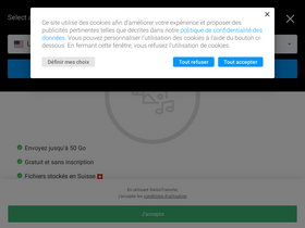 'swisstransfer.com' screenshot