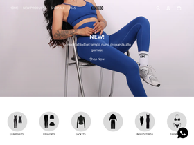 kblackclothing.com homepage screenshot