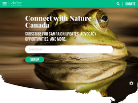 'naturecanada.ca' screenshot