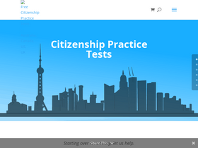 'citizenshiptests.org' screenshot