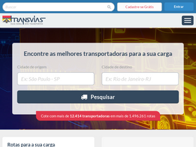 'transvias.com.br' screenshot