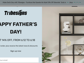 'tribesigns.com' screenshot