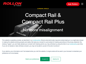 'rollon.com' screenshot