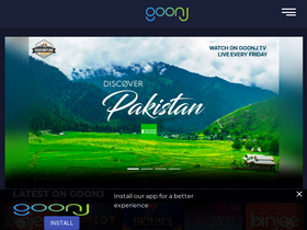 Goonj tv live on sale streaming