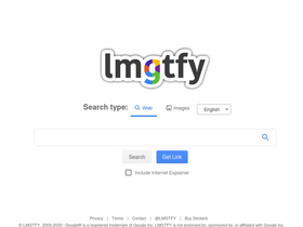 'lmgtfy.app' screenshot