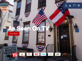 'gettysburgmuseumofhistory.com' screenshot