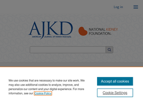 'ajkd.org' screenshot