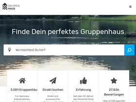 'gruppenhaus.de' screenshot
