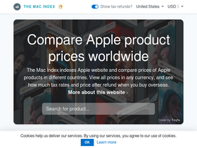 'themacindex.com' screenshot