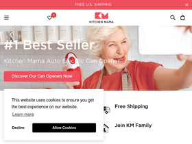 'shopkitchenmama.com' screenshot