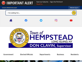 'hempsteadny.gov' screenshot