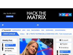 'hackthematrix.it' screenshot