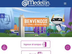 'arrobamedellin.edu.co' screenshot