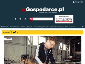 'wgospodarce.pl' screenshot
