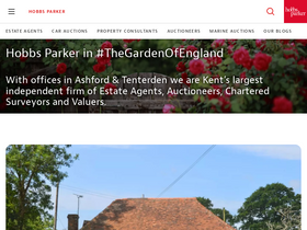 'hobbsparker.co.uk' screenshot