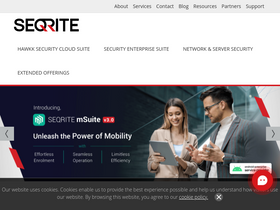 'seqrite.com' screenshot
