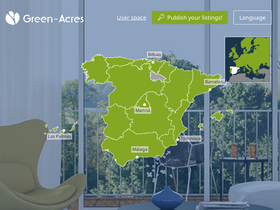'green-acres.es' screenshot