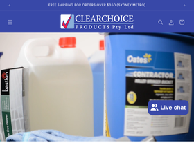 clearchoiceproducts.com homepage screenshot